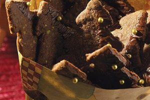 Arbolitos de chocolate y pistaches