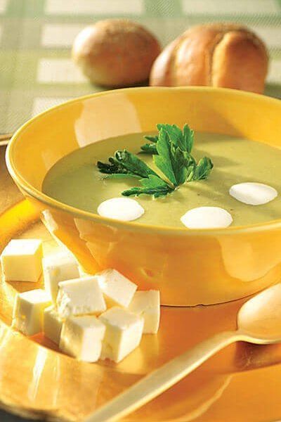 Sopa de pimiento verde