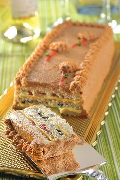 Pastel de sándwiches