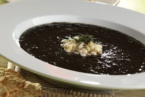 Crema de huitlacoche