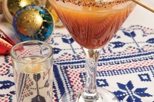 Margarita de guayaba y naranja