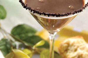 Martini de chocolate