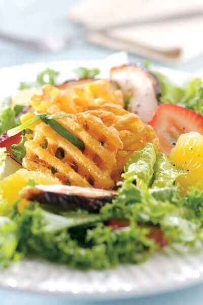 Ensalada de papa y pato