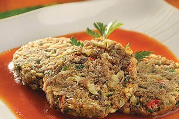 Tortitas de machaca  con papa