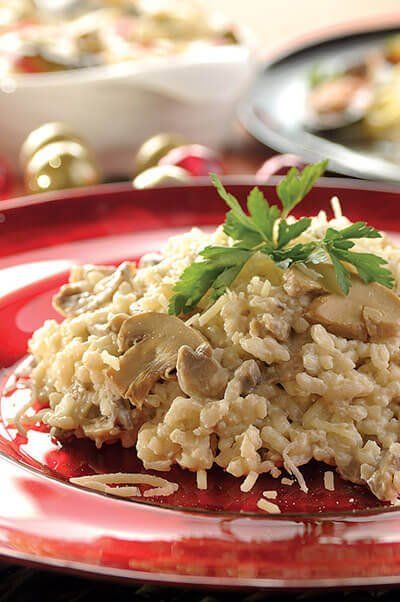 Risotto ai funghi (hongos)