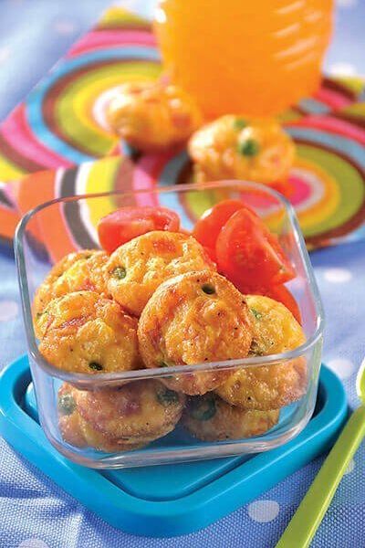 Muffins de fritatta