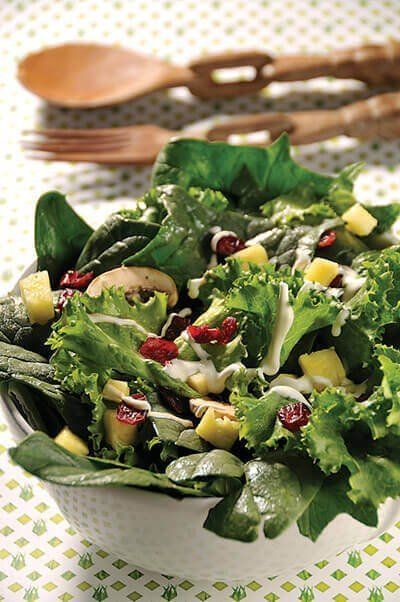 Ensalada de espinaca
