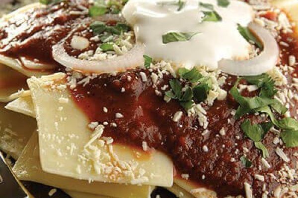 Pasta sabor a chilaquiles