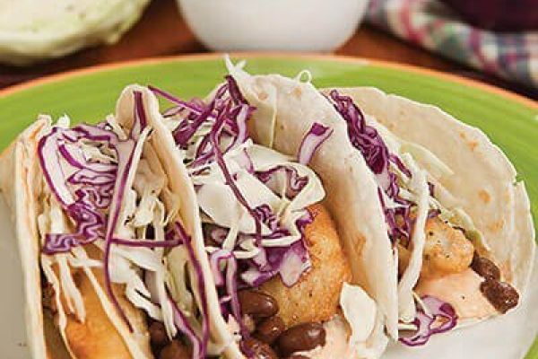 Tacos de filete de pescado