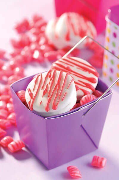 Bombones cubiertos de chocolate