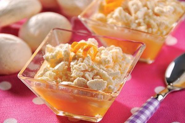 Parfait de crema de naranja