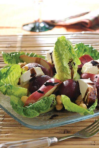 Ensalada de betabel y manzana