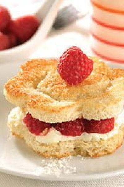 Brioche de frambuesas