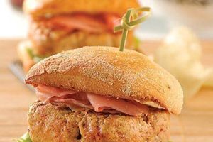 Hamburguesitas de atún con jengibre