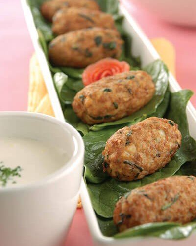 Croquetas de papa y atún