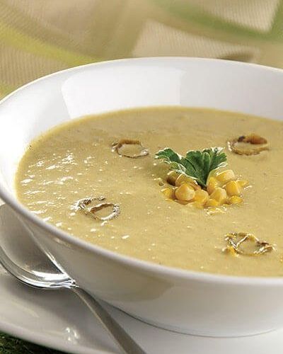 Crema de chile poblano