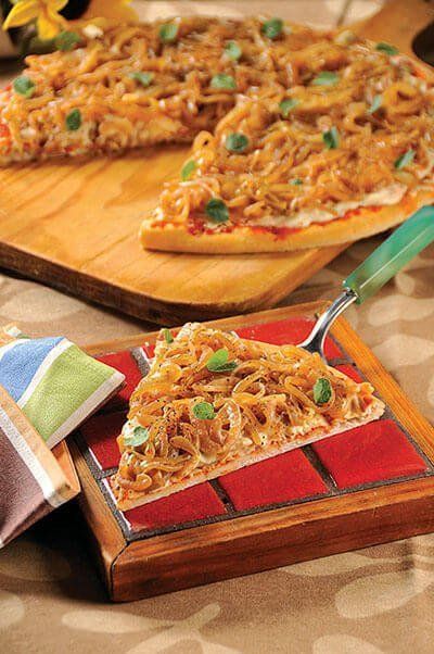 Pizza de cebolla