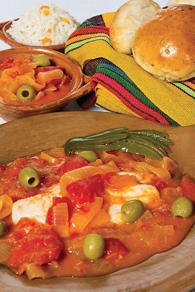 Huachinango en salsa de ángeles