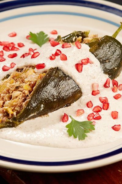 Temporada de chiles en nogada