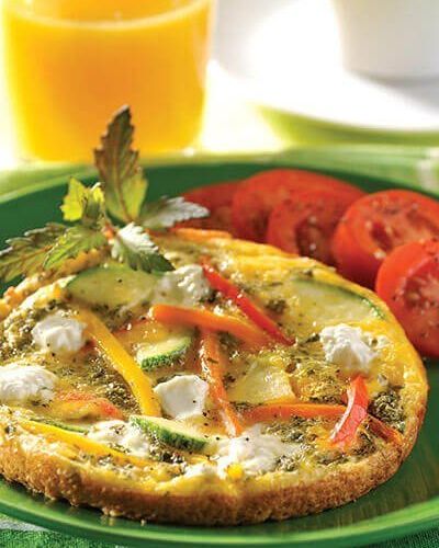 Fritatta de calabaza con ricotta