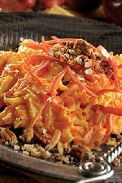 Ensalada de zanahoria y manzana