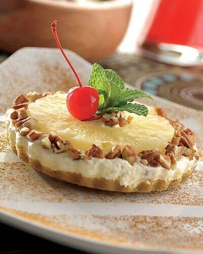 Tartaletas frías de piña