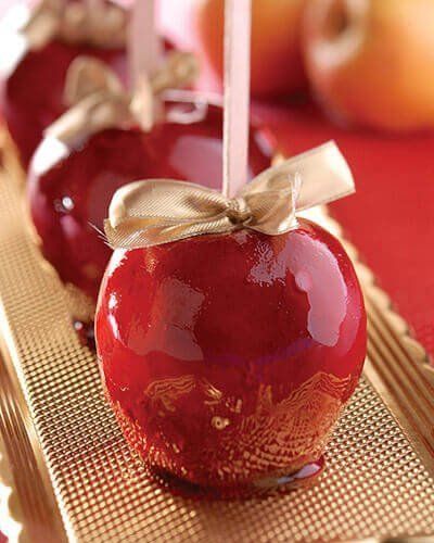 Manzanas con caramelo