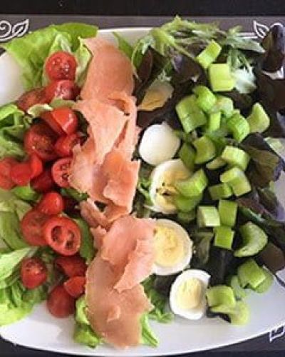 Ensalada de salmón