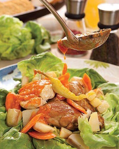 Pollo estilo Michoacán