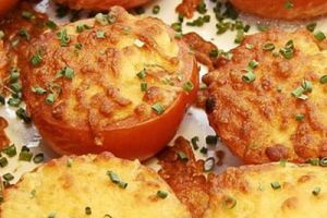 Jitomates rellenos