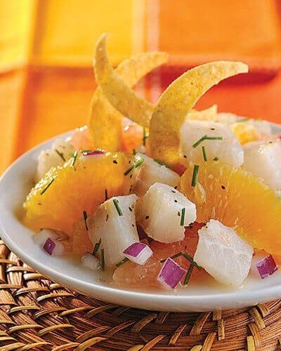 Ceviche a los cítricos
