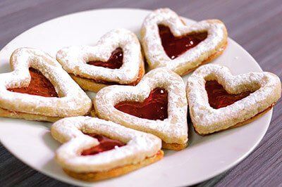 Galletas de mantequilla y almendra
