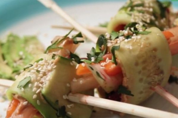 Rollitos de verduras