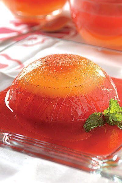 Gelatina de piña con chamoy