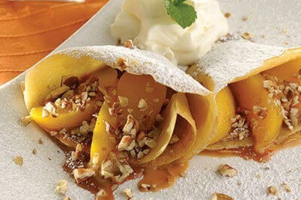 Crepas de dulce de leche