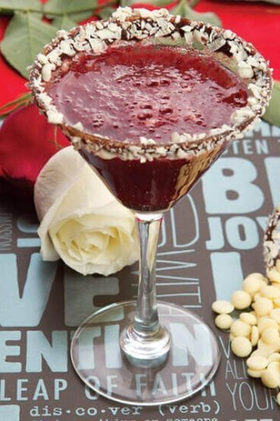 Soda de moras con granada