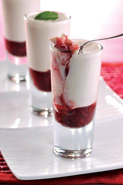 Mousse de yogurt