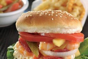 Hamburguesas de camarón