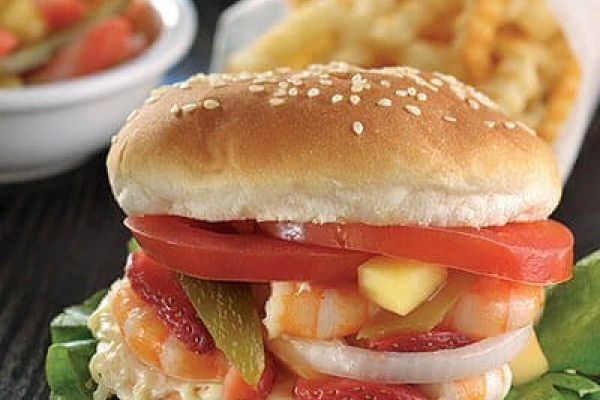 Hamburguesas de camarón