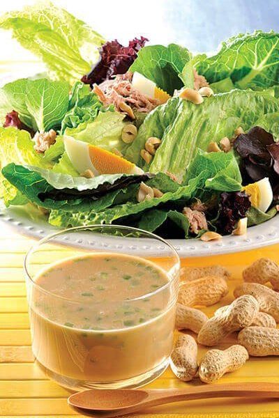 Aderezo de cacahuate para ensalada