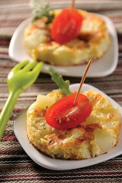 Bocaditos de tortilla española