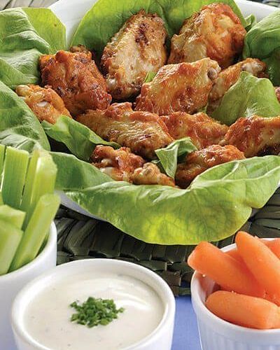 Alitas de pollo picantes