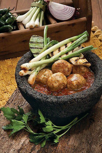 Albóndigas de pescado en salsa