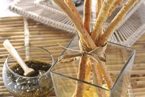 Palitos de pan con queso parmesano