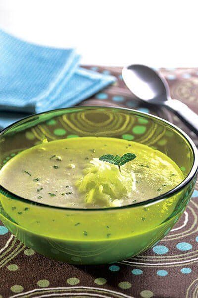 Sopa fría de pepino