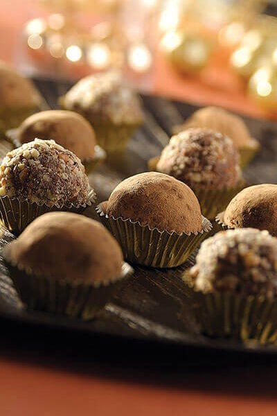 Trufas de chocolate