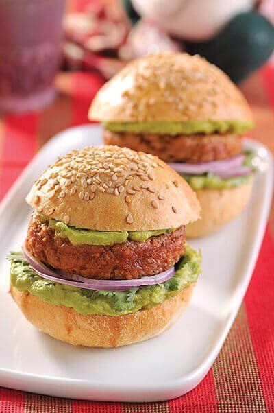 Mini hamburguesas con chipotle