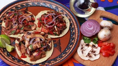 Ceviche de champiñones