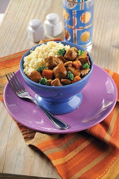 Res al curry con camote