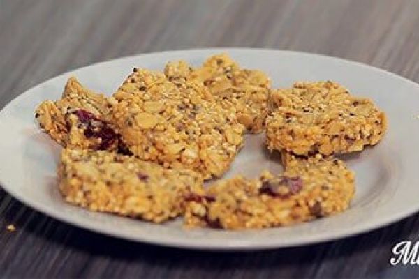 Galletas energéticas de granola